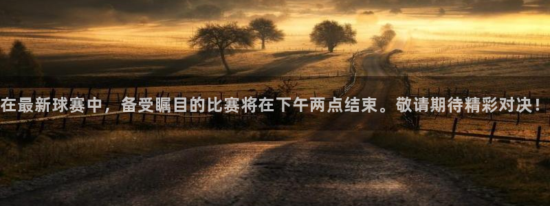 在最新球赛中，备受瞩目的比赛将在下午两点结束。敬请期待精彩对